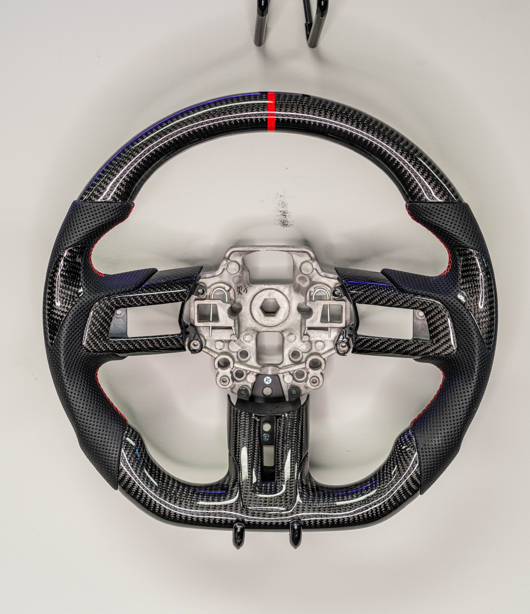 (In Stock) Mustang GT Carbon Fiber Steering Wheel for 2018+