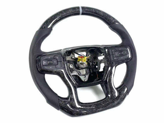 2019+ Chevrolet Silverado/GMC Sierra Carbon Fiber Steering Wheel