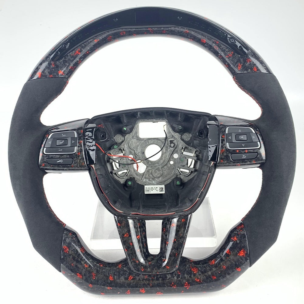 2015-2021 Volkswagen-VW Golf MK7 GTI-R-Jetta GLI Carbon Fiber Steering Wheel