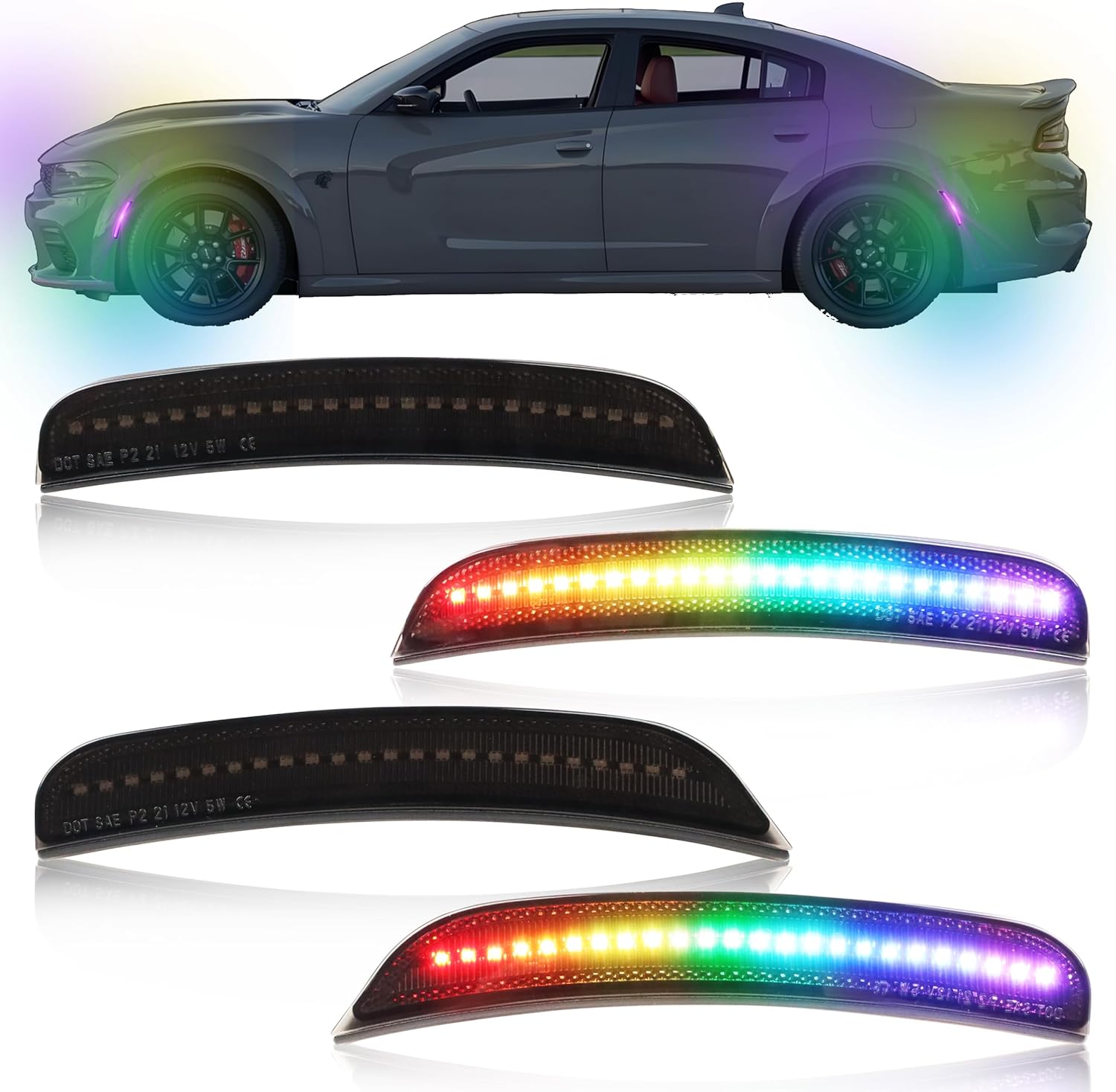 Dodge Charger Side Markers– Set of 4