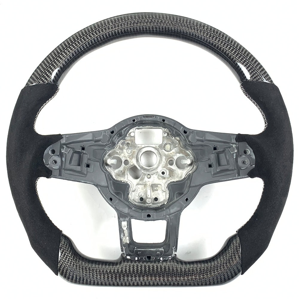 2015-2021 Volkswagen-VW Golf MK7 GTI-R-Jetta GLI Carbon Fiber Steering Wheel