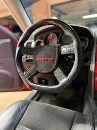 2008+ Charger/ Challenger/300C Custom Carbon Fiber Steering Wheel