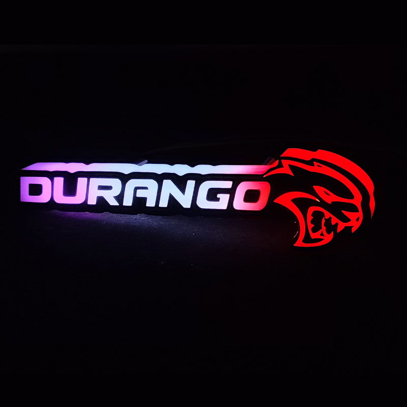 Flow Series Durango Hellcat LED Badge
