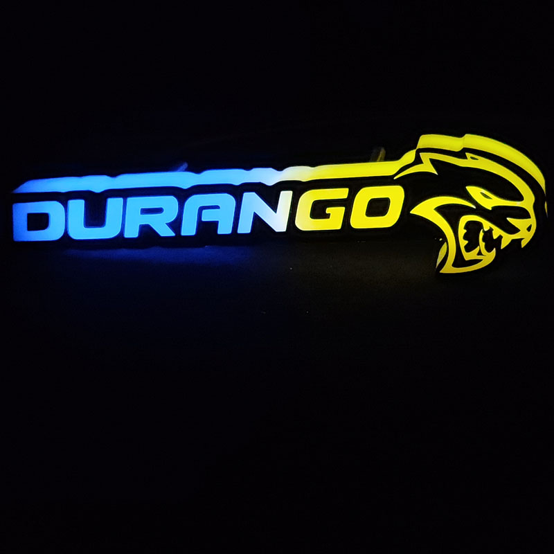 Flow Series Durango Hellcat LED Badge