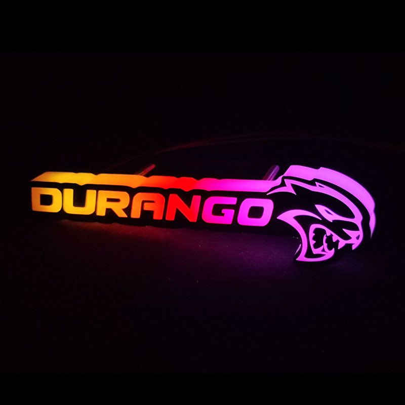 Flow Series Durango Hellcat LED Badge