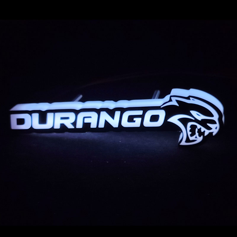 Flow Series Durango Hellcat LED Badge