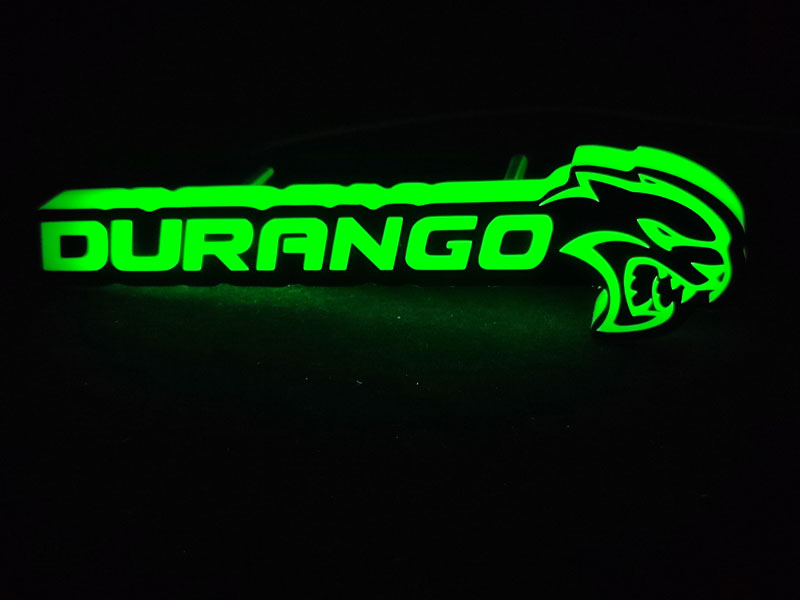 Flow Series Durango Hellcat LED Badge