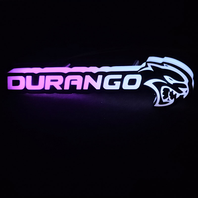 Flow Series Durango Hellcat LED Badge