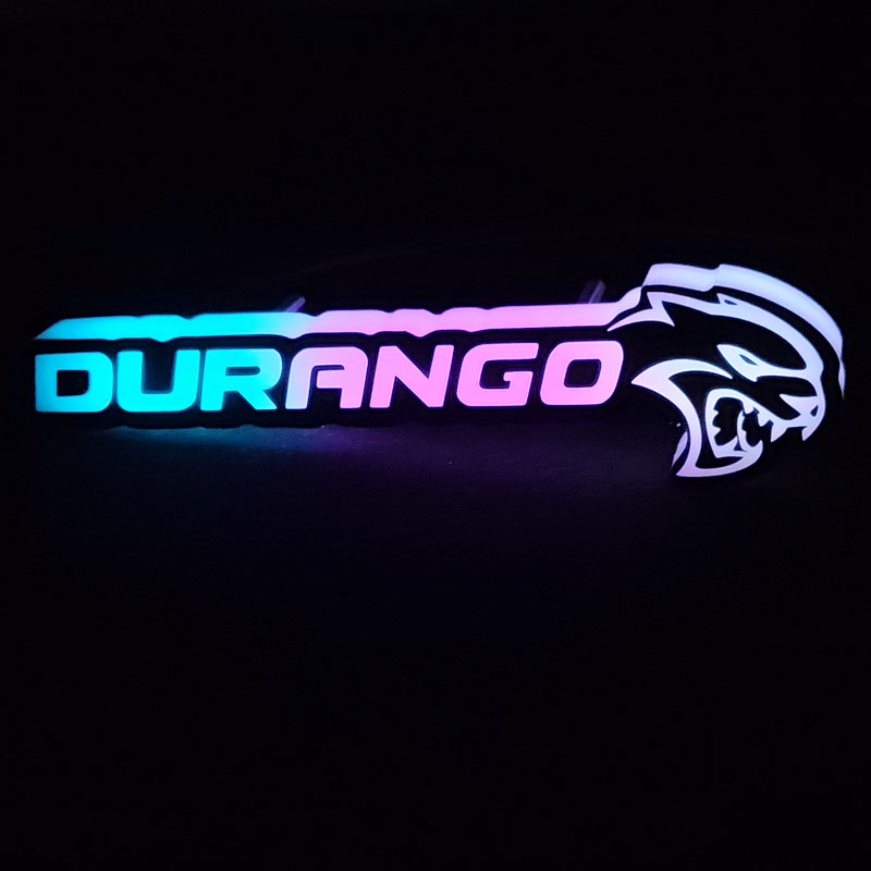 Flow Series Durango Hellcat LED Badge