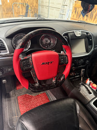 2011+ Chrysler 200 Custom Carbon Fiber Steering Wheel with shift ligh
