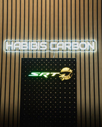 Flow Series smoking bee LED Badge