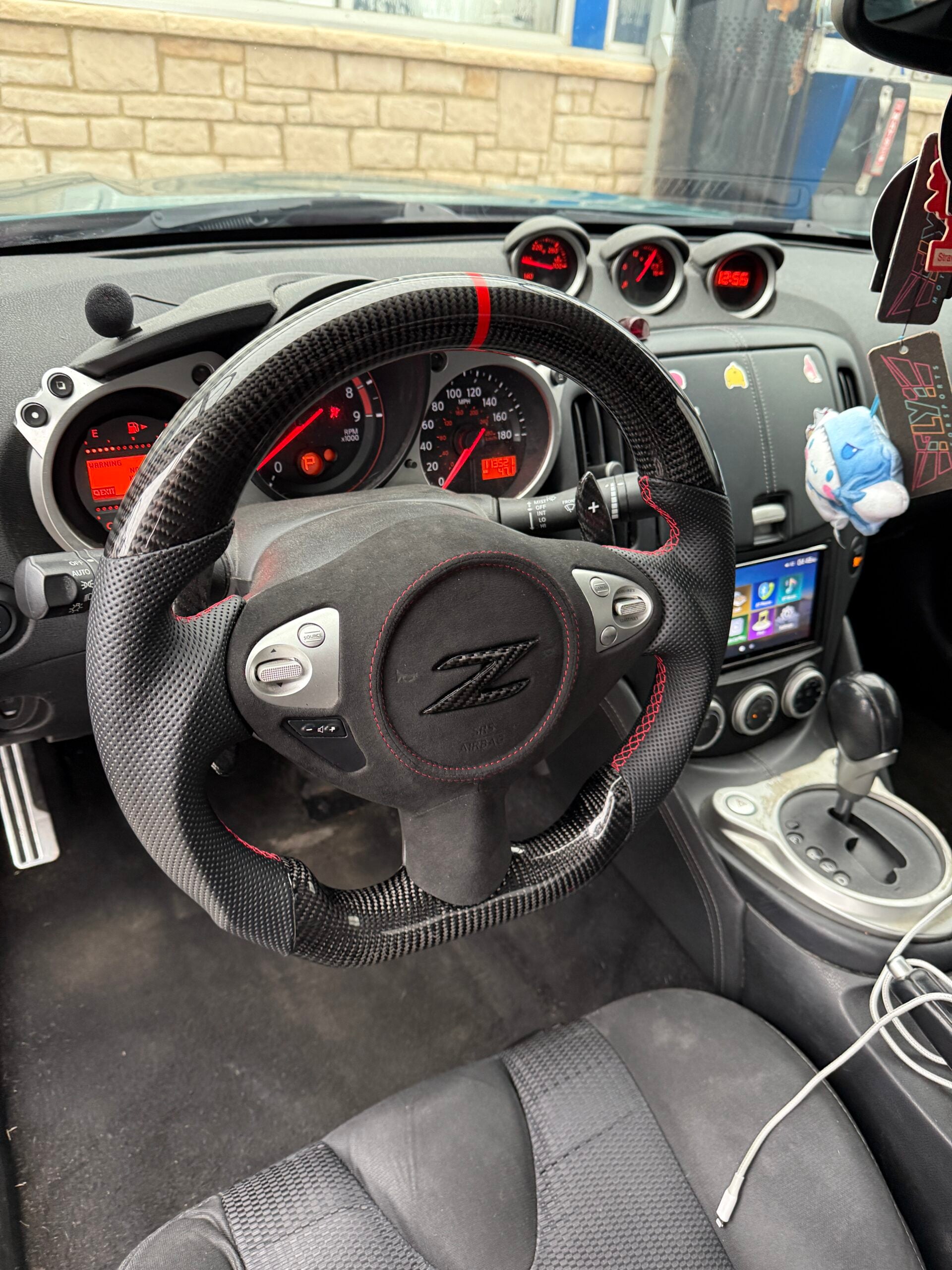Nissan 370Z Custom Carbon Fiber Steering Wheel