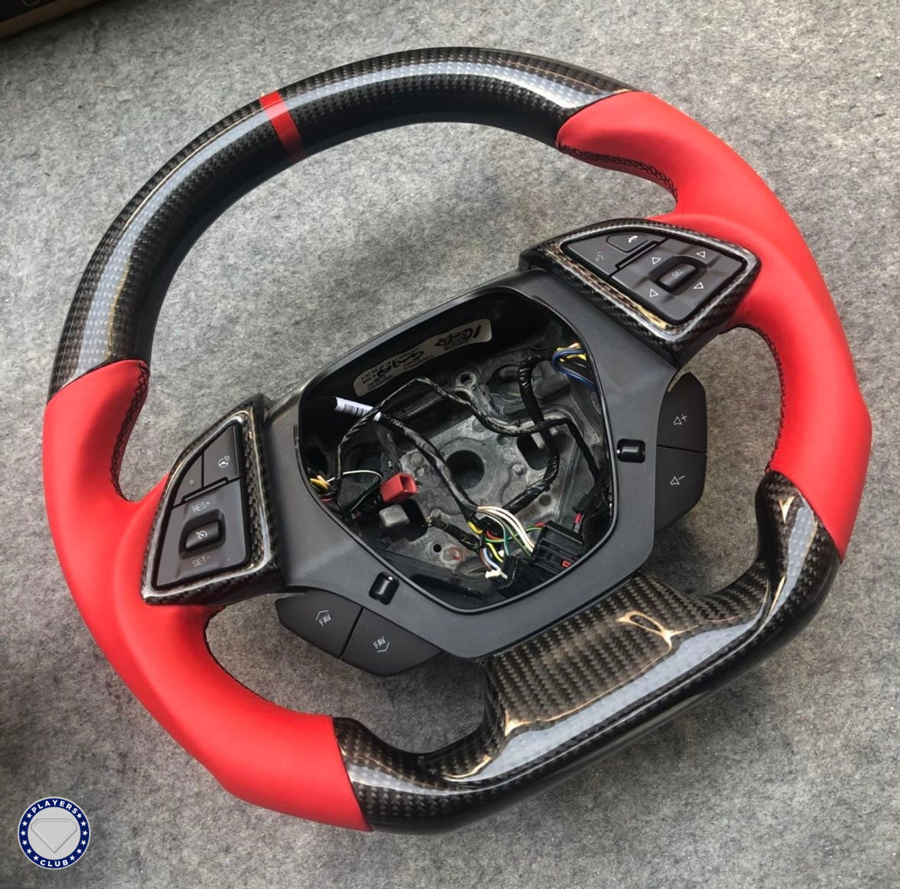 2016+ 6th Gen Chevrolet Camaro Carbon Fiber Steering Wheel