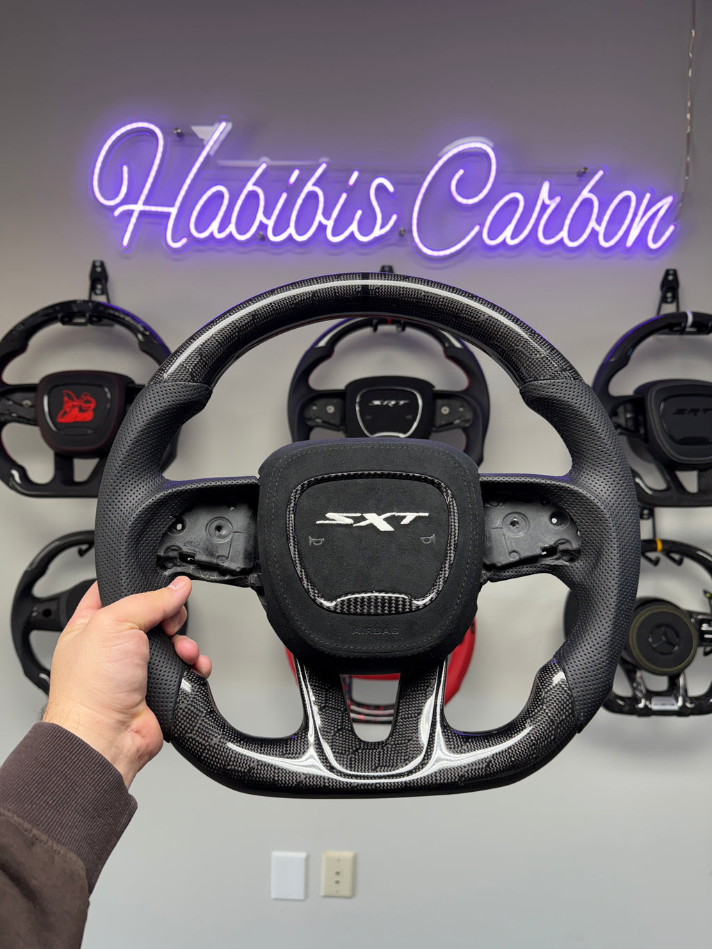 2015+ Dodge Charger/Challenger/Durango/Jeep WK2 SRT Custom Airbag Cover