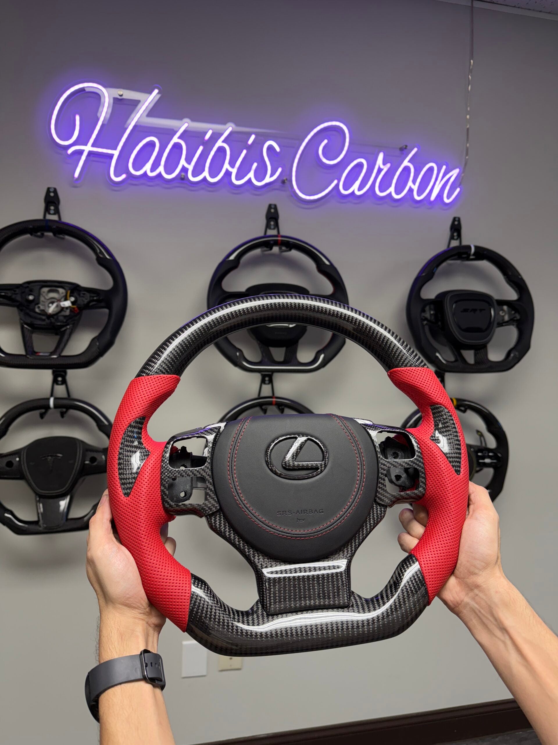 Lexus IS and RC Custom Steering Wheel 2014-2016