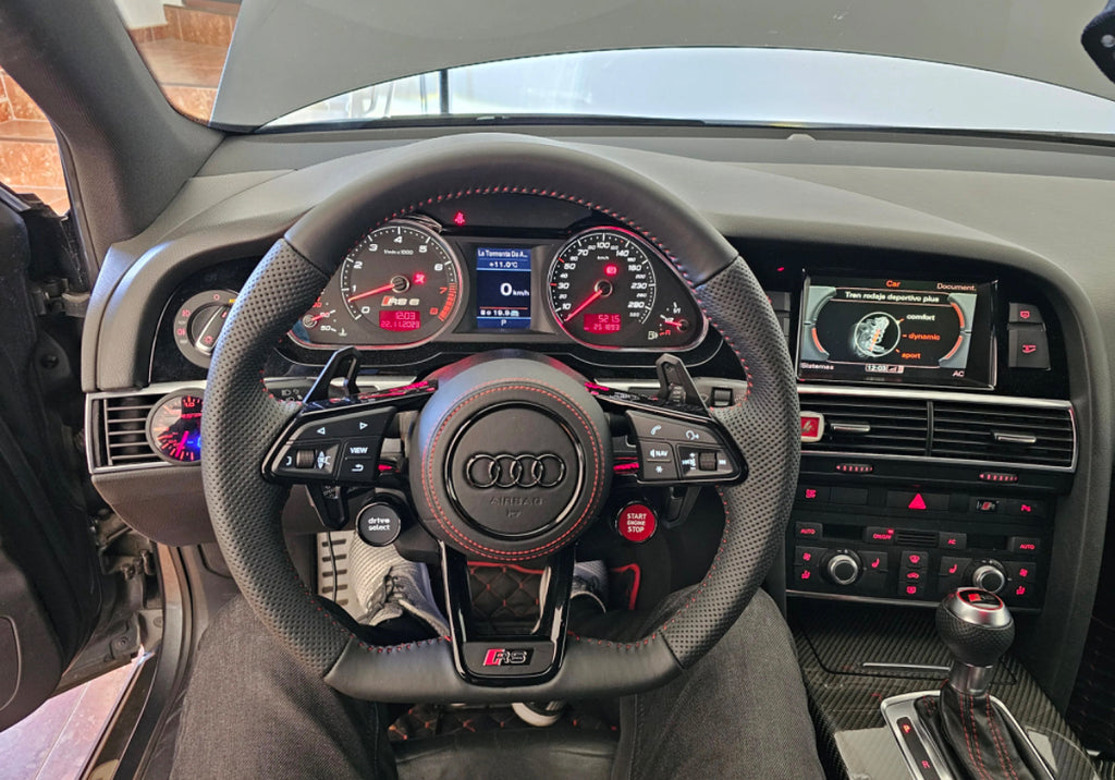 2016+ Audi R8/TT Carbon Fiber Steering Wheel