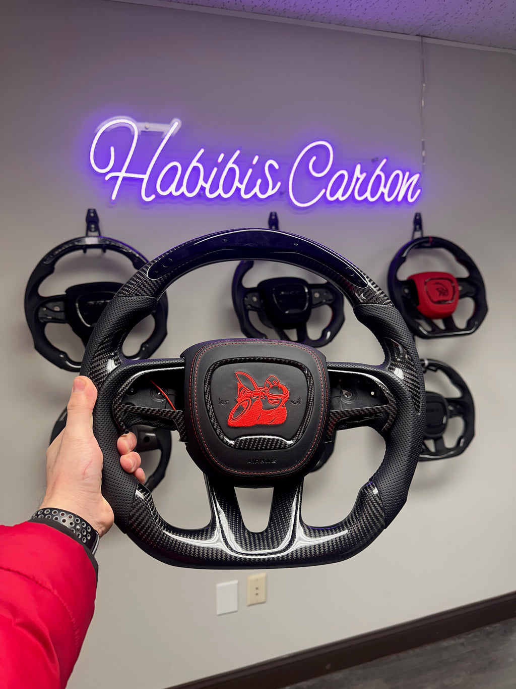 2015+ Dodge Charger/Challenger/Durango/Jeep WK2 SRT Custom Airbag Cover