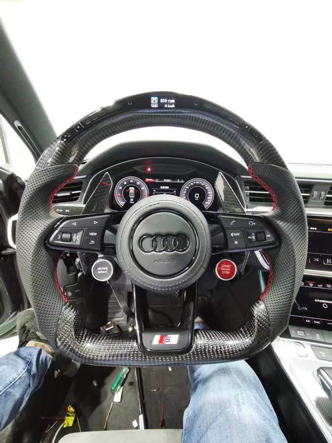 2016+ Audi R8/TT Carbon Fiber Steering Wheel