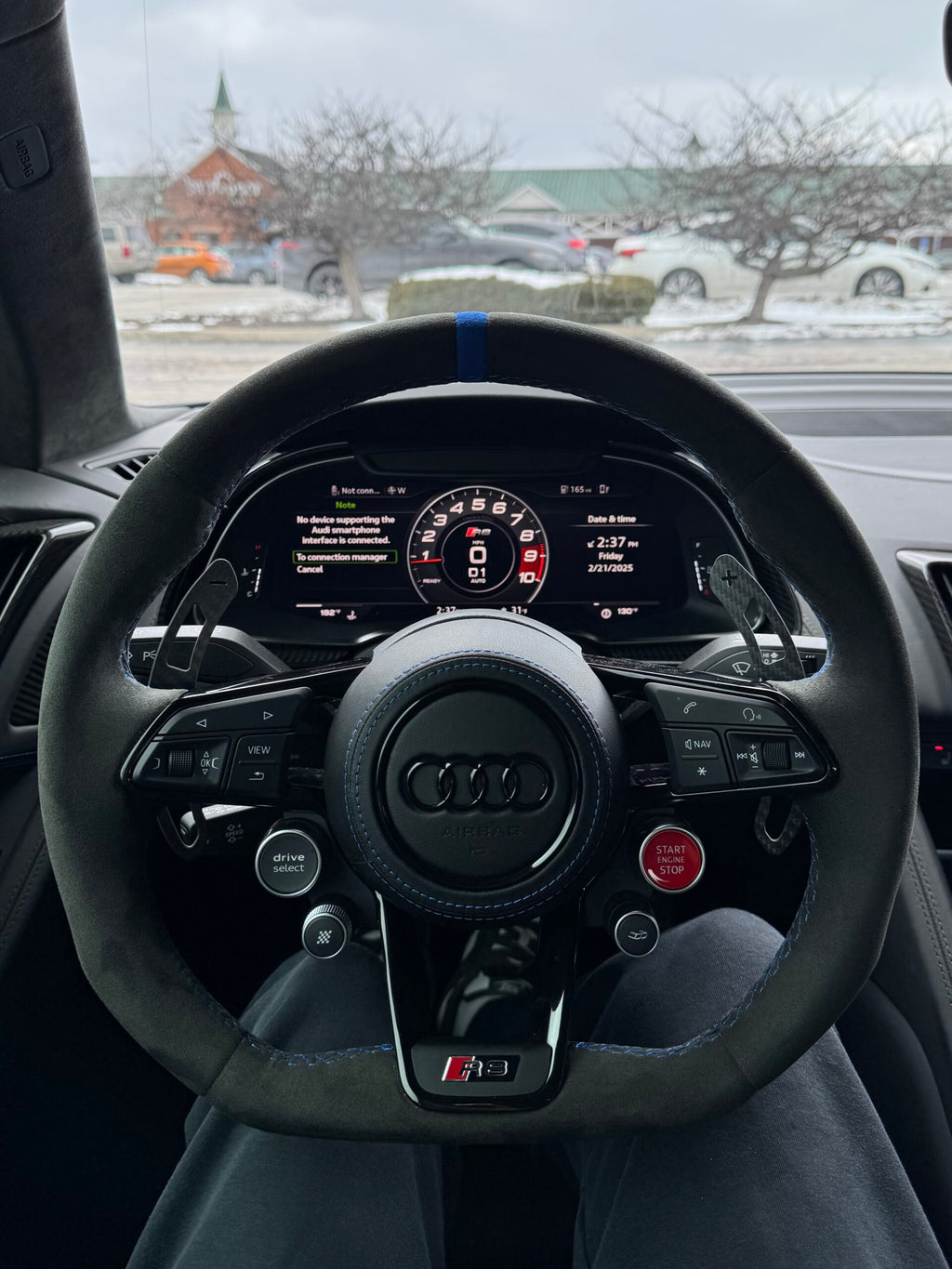 2016+ Audi R8/TT Carbon Fiber Steering Wheel