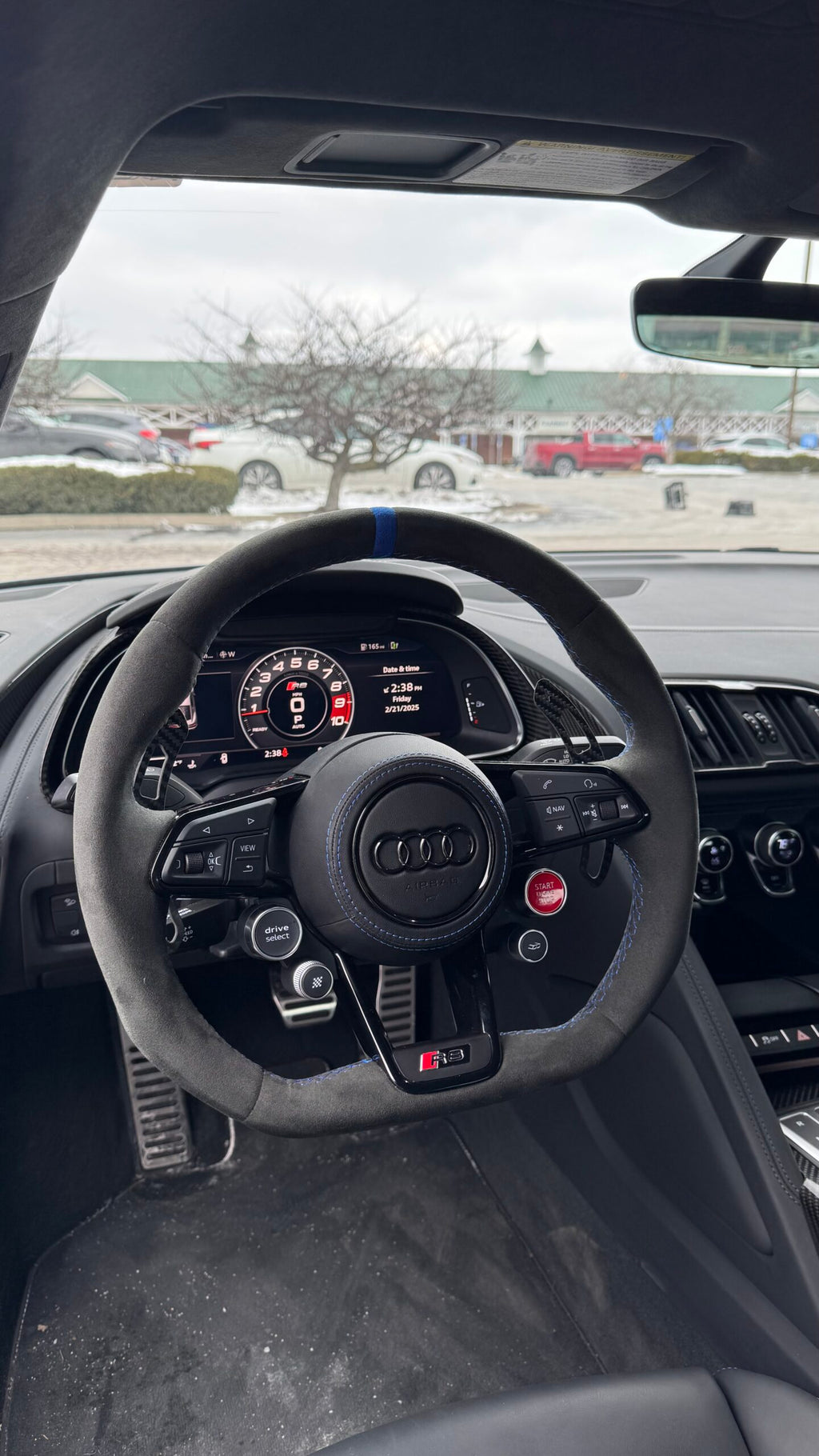 2016+ Audi R8/TT Carbon Fiber Steering Wheel