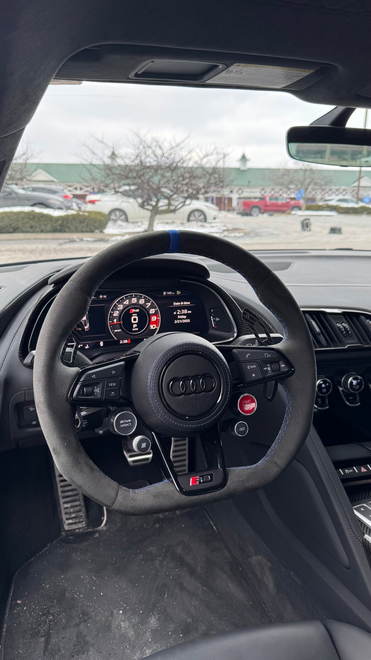2016+ Audi R8/TT Carbon Fiber Steering Wheel