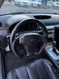 Infiniti G35 Custom Carbon Fiber Steering Wheel