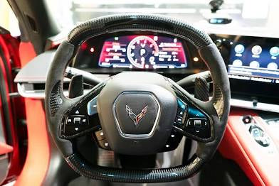 2020+ Chevrolet C8 Corvette Custom Carbon Fiber Steering Wheel