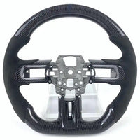 Ford Mustang (2015–2017, 2018+) Carbon Fiber Custom Steering Wheel