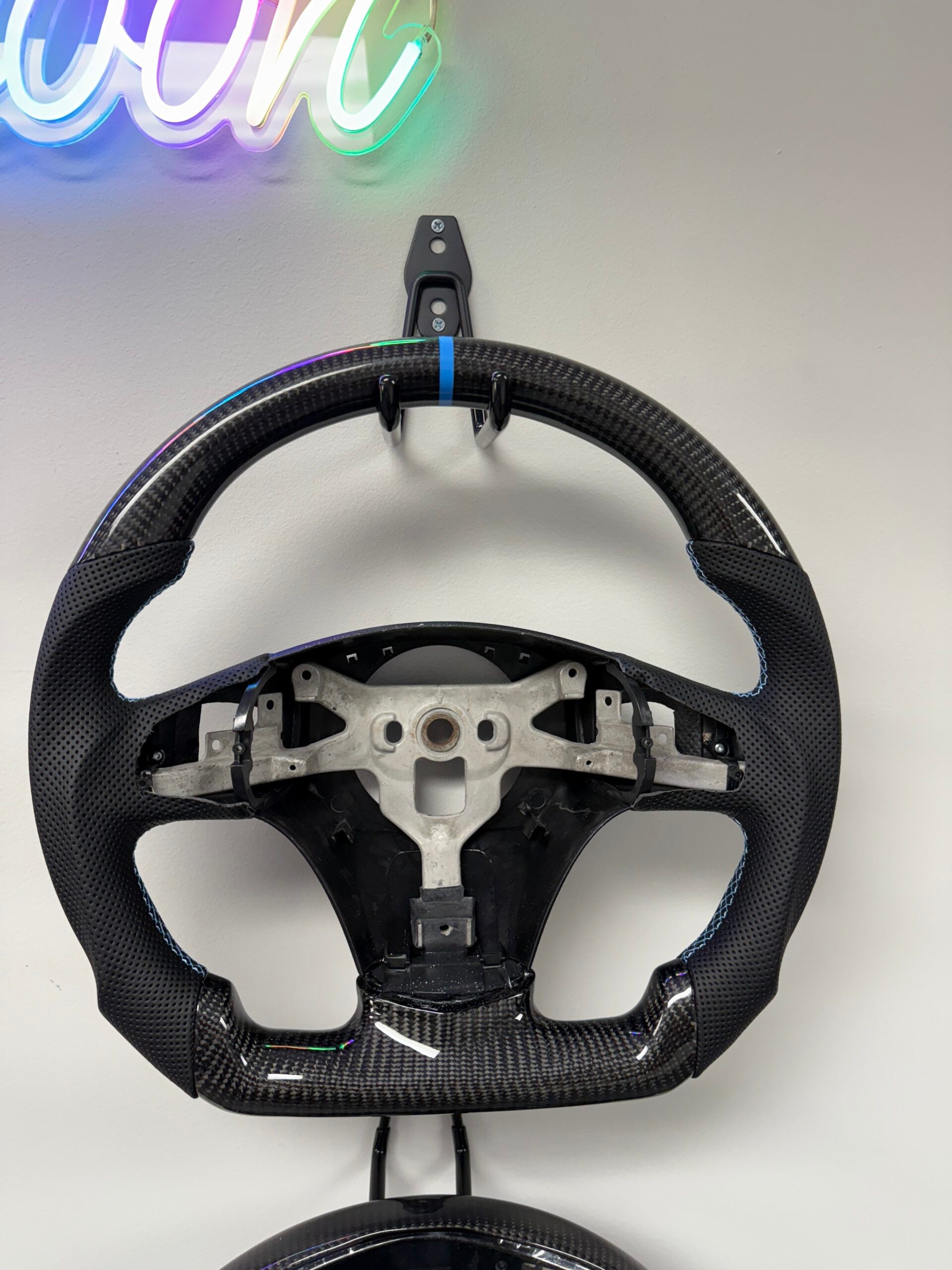 Chevy Corvette C6 Custom Carbon Fiber Steering Wheel