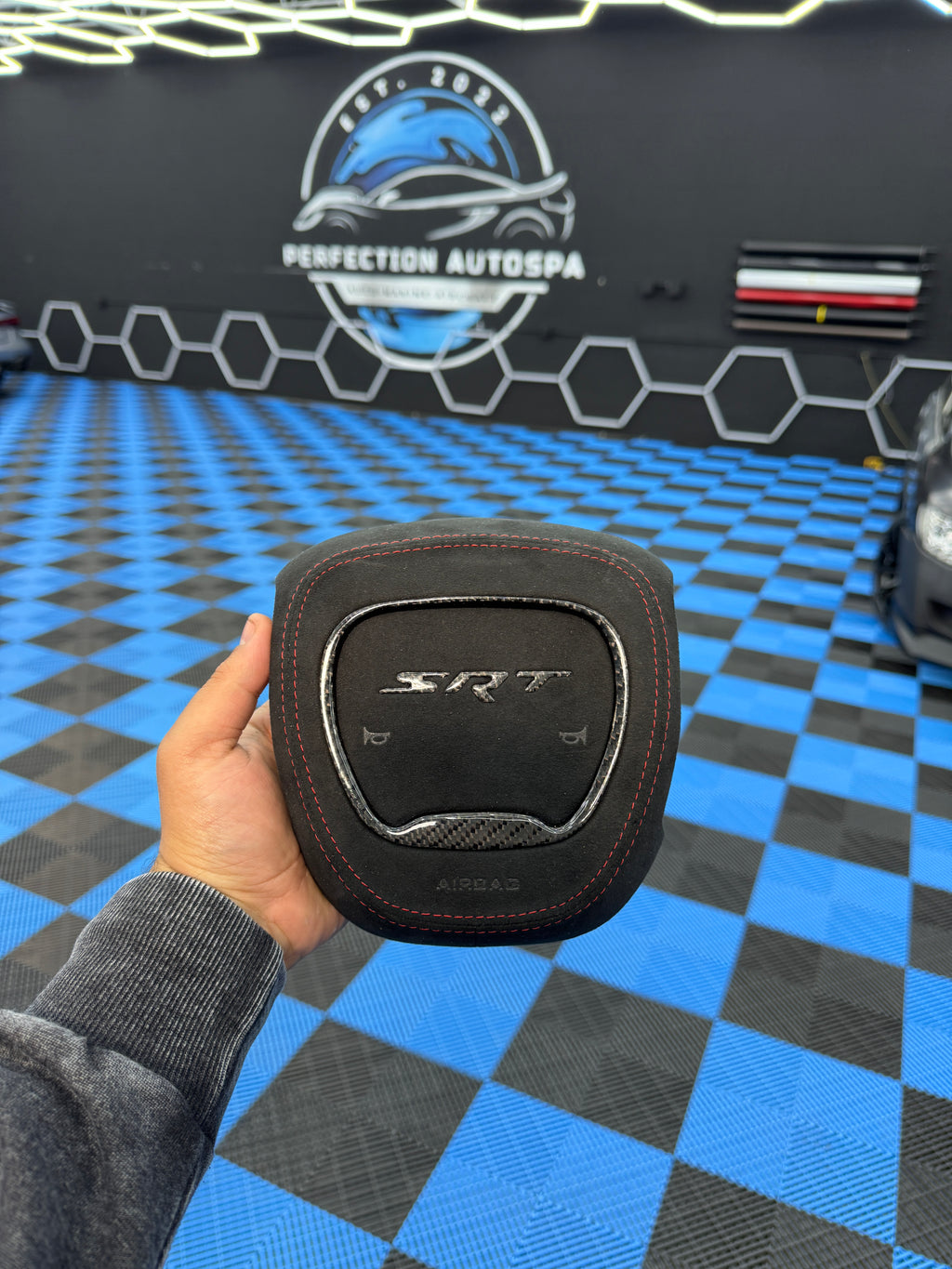 2015+ Dodge Charger/Challenger/Durango/Jeep WK2 SRT Custom Airbag Cover