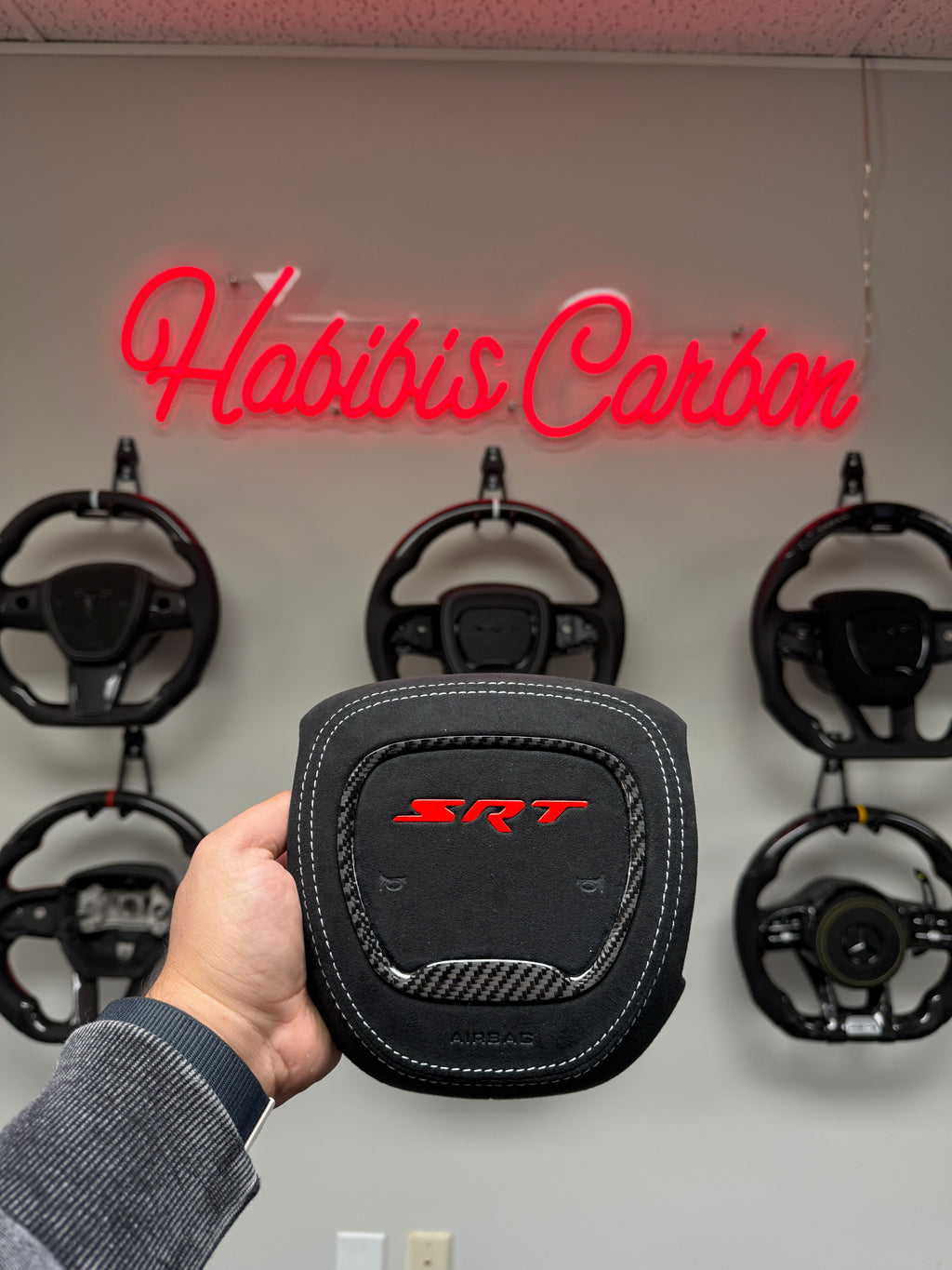 2015+ Dodge Charger/Challenger/Durango/Jeep WK2 SRT Custom Airbag Cover