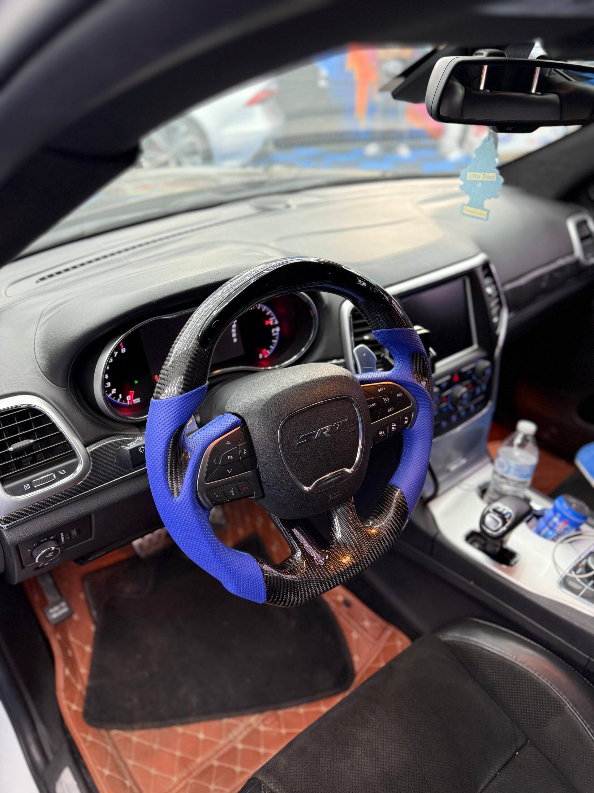 Custom Dodge Carbon Fiber Steering Wheel (2015-2023)