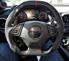 2016+ 6th Gen Chevrolet Camaro Carbon Fiber Steering Wheel