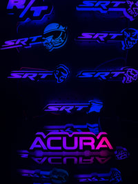 Flow Series Acura LED Badge