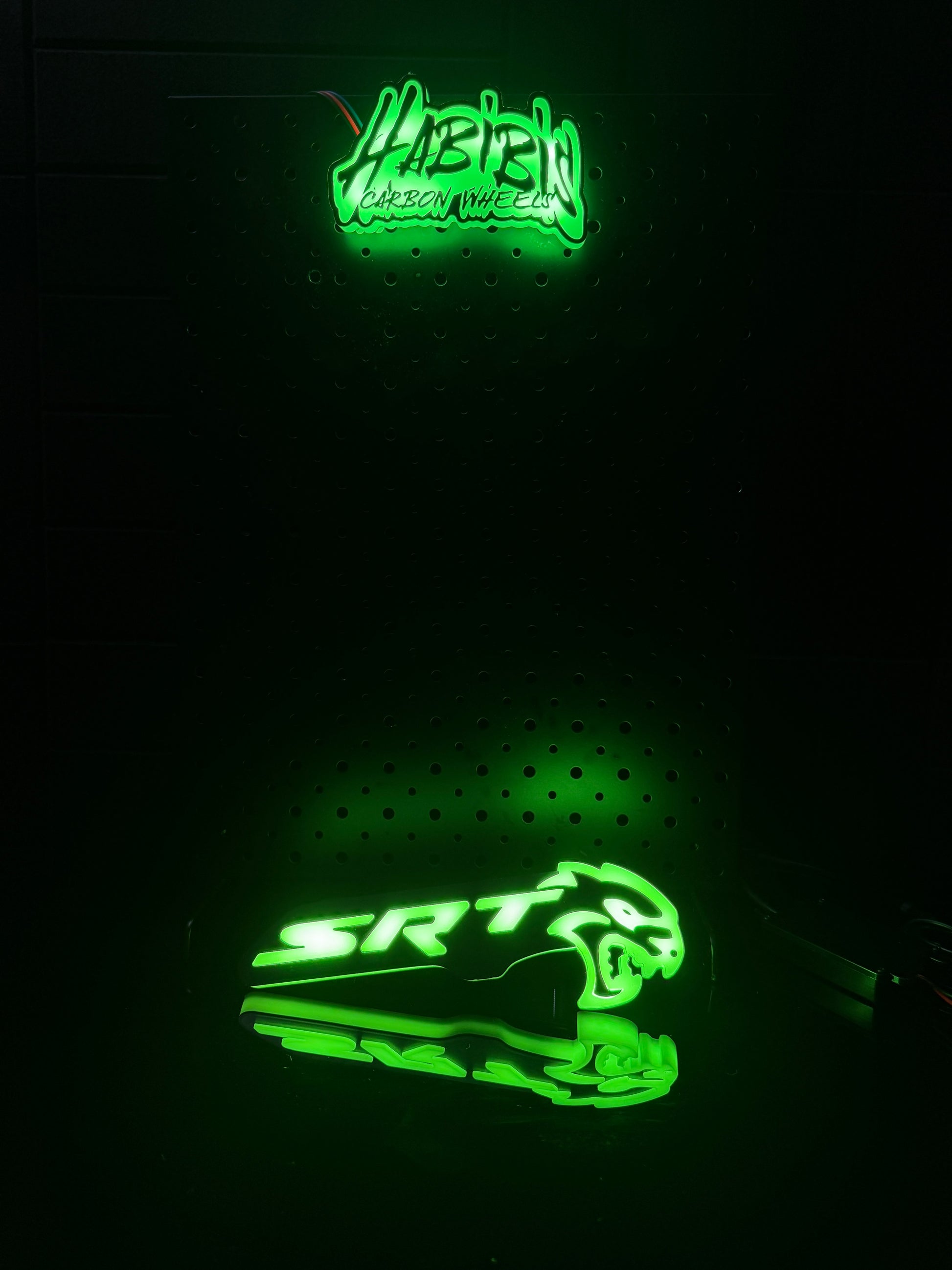 Flow Series SRT Hellcat LED Badge