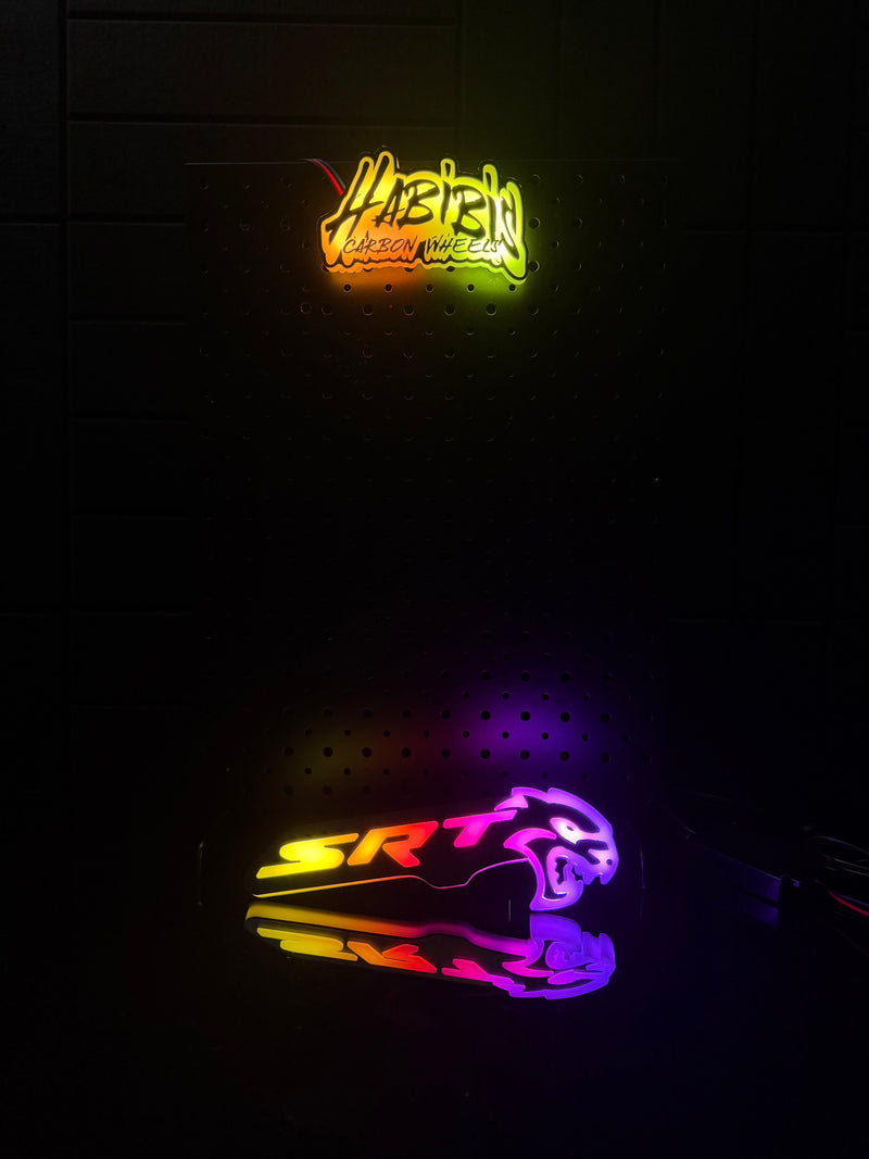Flow Series SRT Hellcat LED Badge