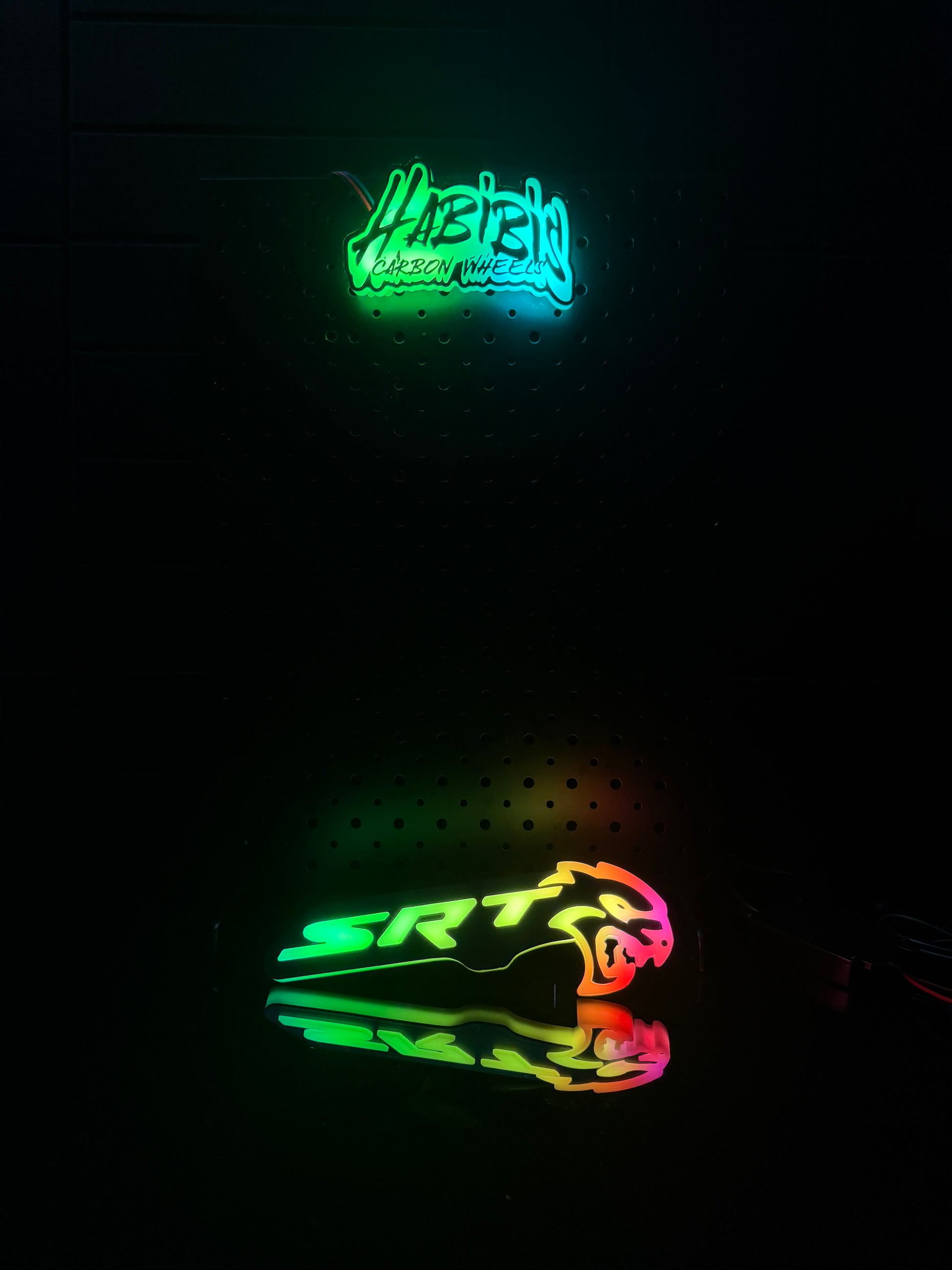 Flow Series SRT Hellcat LED Badge