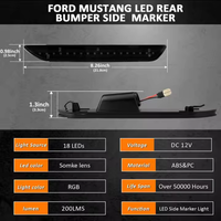 Dodge Charger Side Markers– Set of 4