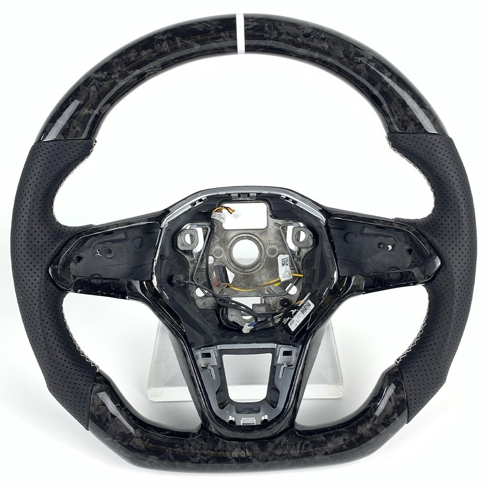 2015-2021 Volkswagen-VW Golf MK7 GTI-R-Jetta GLI Carbon Fiber Steering Wheel