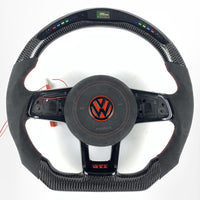 2015-2021 Volkswagen-VW Golf MK7 GTI-R-Jetta GLI Carbon Fiber Steering Wheel