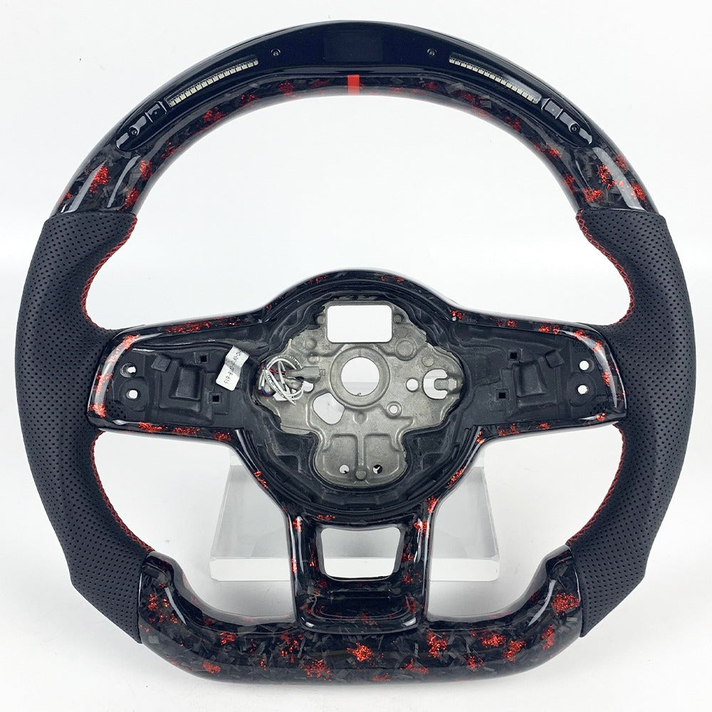 2015-2021 Volkswagen-VW Golf MK7 GTI-R-Jetta GLI Carbon Fiber Steering Wheel