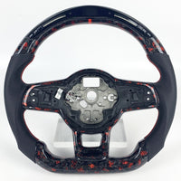 2015-2021 Volkswagen-VW Golf MK7 GTI-R-Jetta GLI Carbon Fiber Steering Wheel