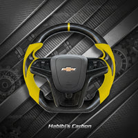 2012-2015 Chevrolet Camaro Custom Carbon Fiber Steering Wheel