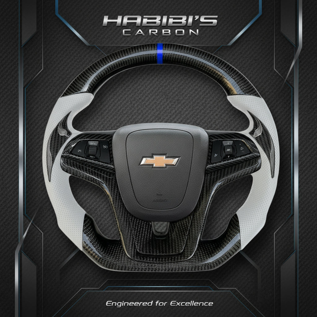 2012-2015 Chevrolet Camaro Custom Carbon Fiber Steering Wheel