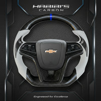 2012-2015 Chevrolet Camaro Custom Carbon Fiber Steering Wheel