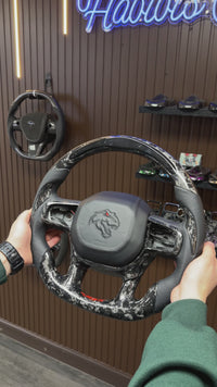 2021+ Dodge RAM TRX/GT/RHO Carbon Fiber Steering Wheel