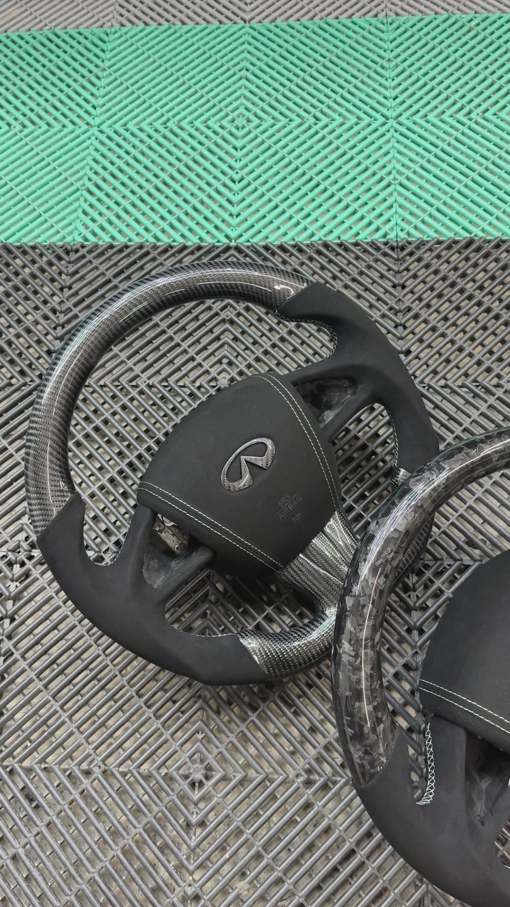 Infiniti Q50 2014-2017 Custom Carbon Fiber Steering Wheel