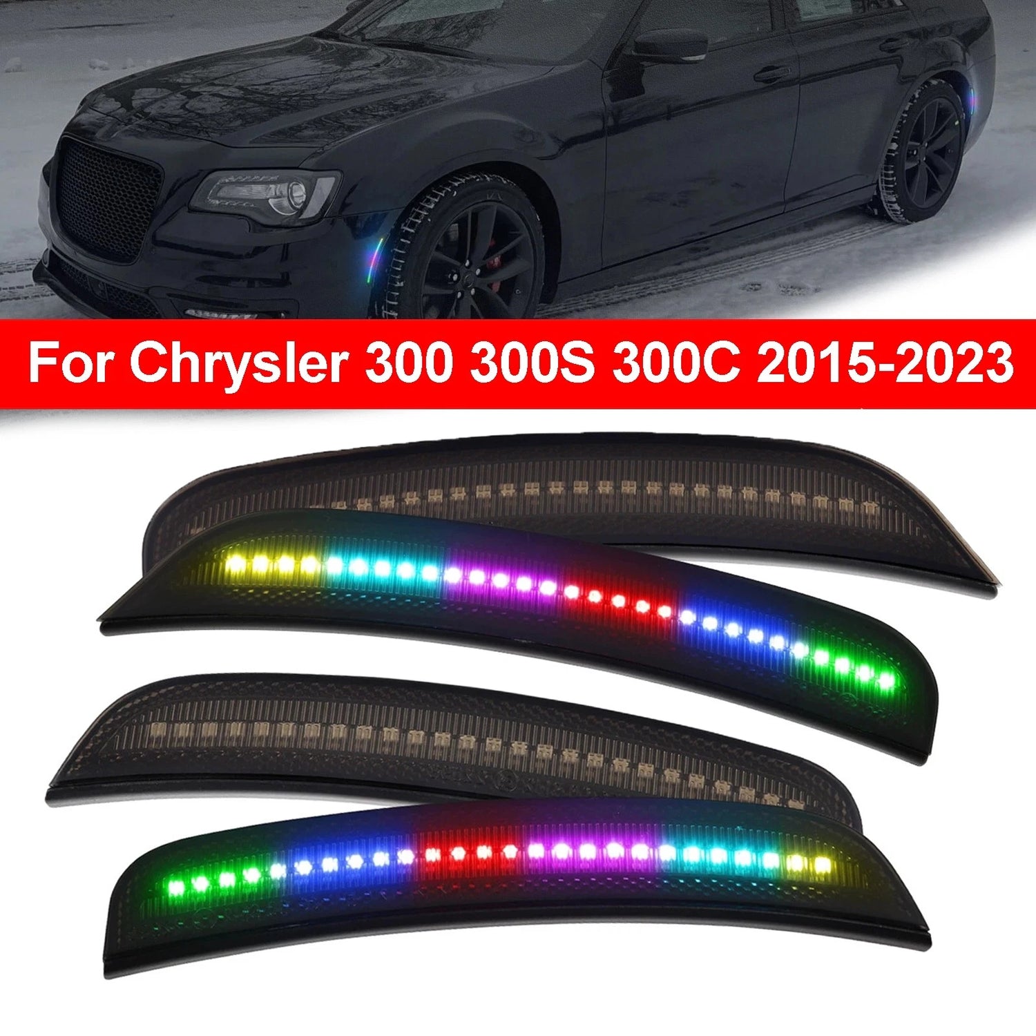 Chrysler 300 Side Markers– Set of 4