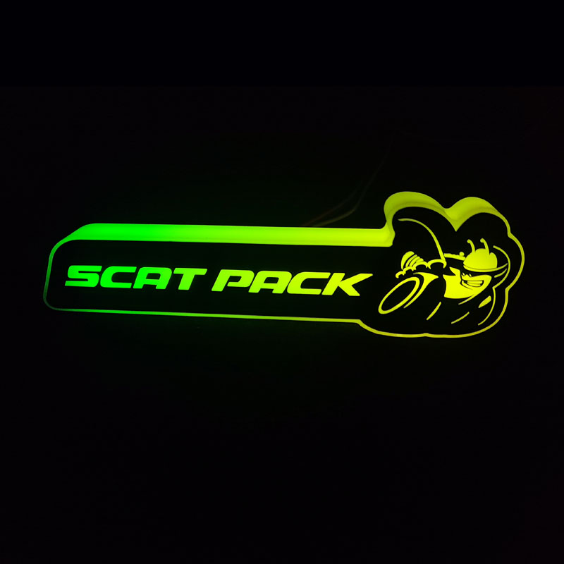 Flow Series Scatpack LED Badge