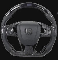10th Gen Honda Civic Carbon Fiber Steering Wheel (2016-2021)